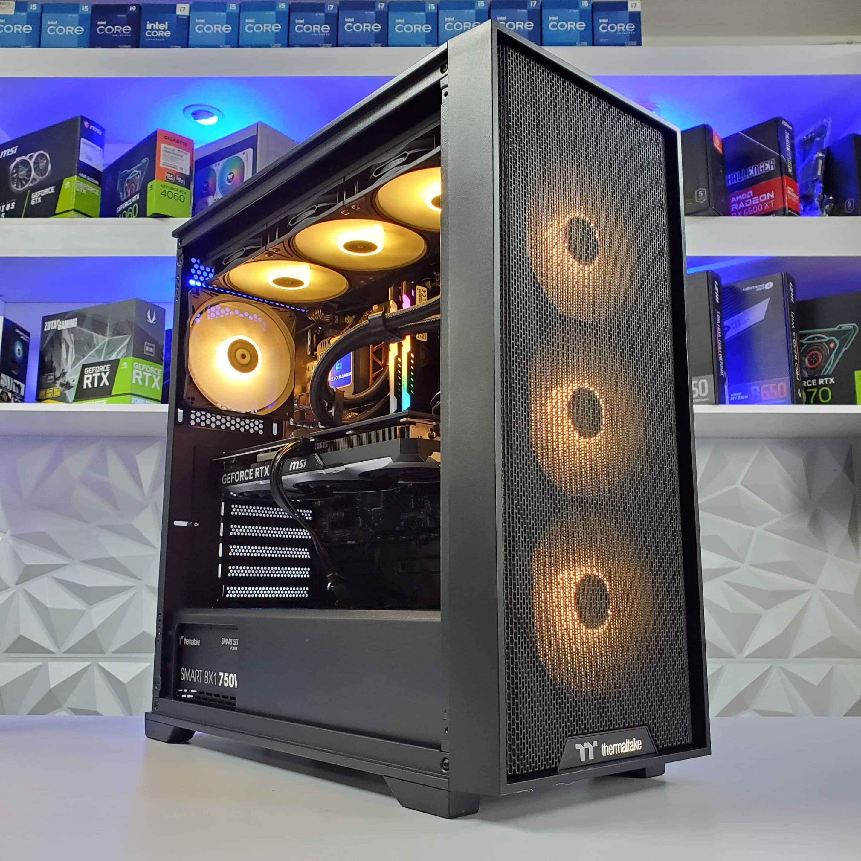 CHASIS THERMALTAKE H390 TG ARGB BLACK