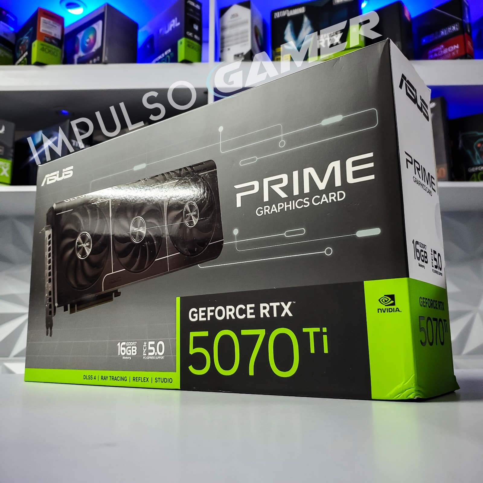 TARJETA GRAFICA RTX 5070 TI ASUS PRIME 16GB