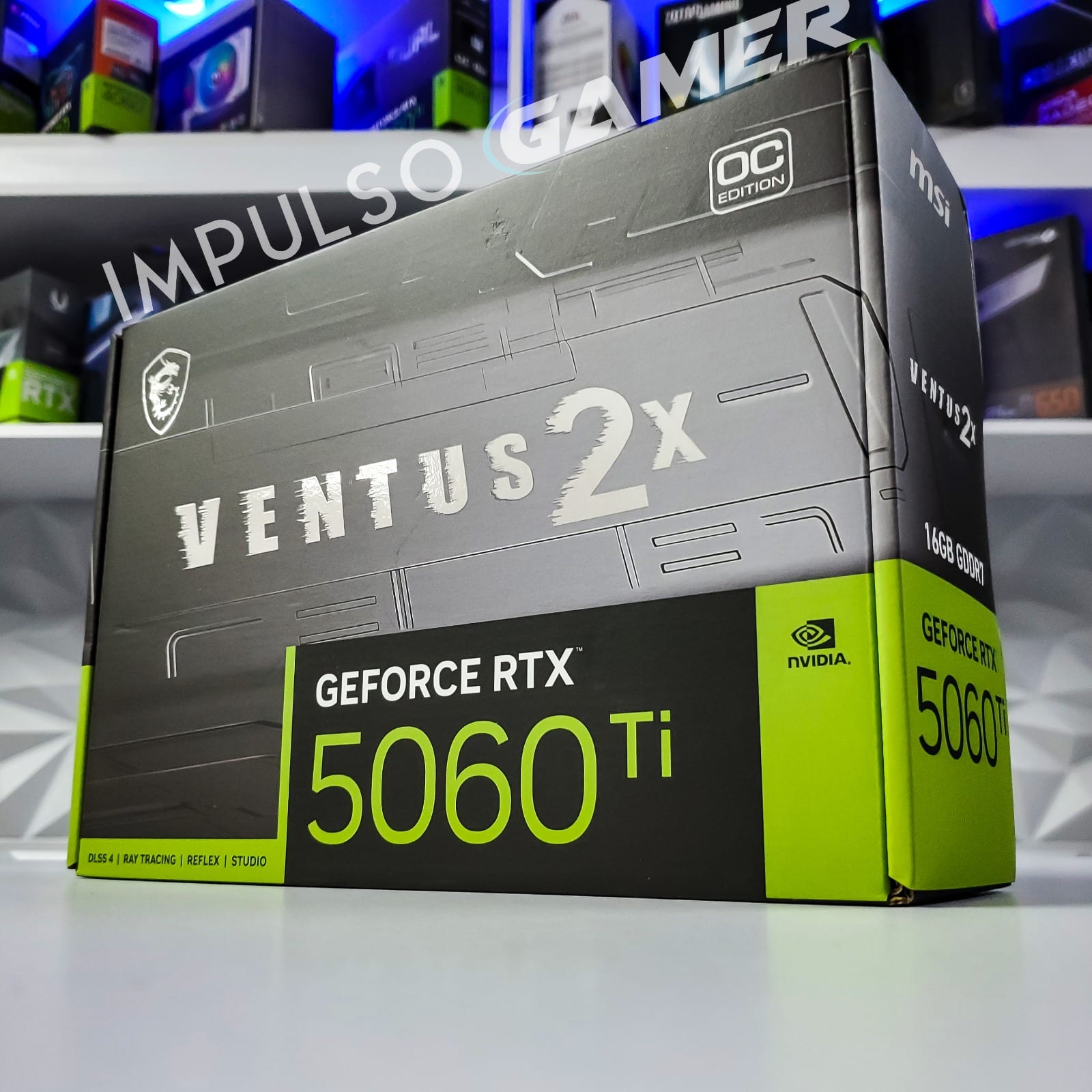 TARJETA GRAFICA RTX 5060 TI MSI VENTUS 2X 16GB