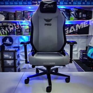 SILLA GAMER OBSIDIAN GRIS J&R