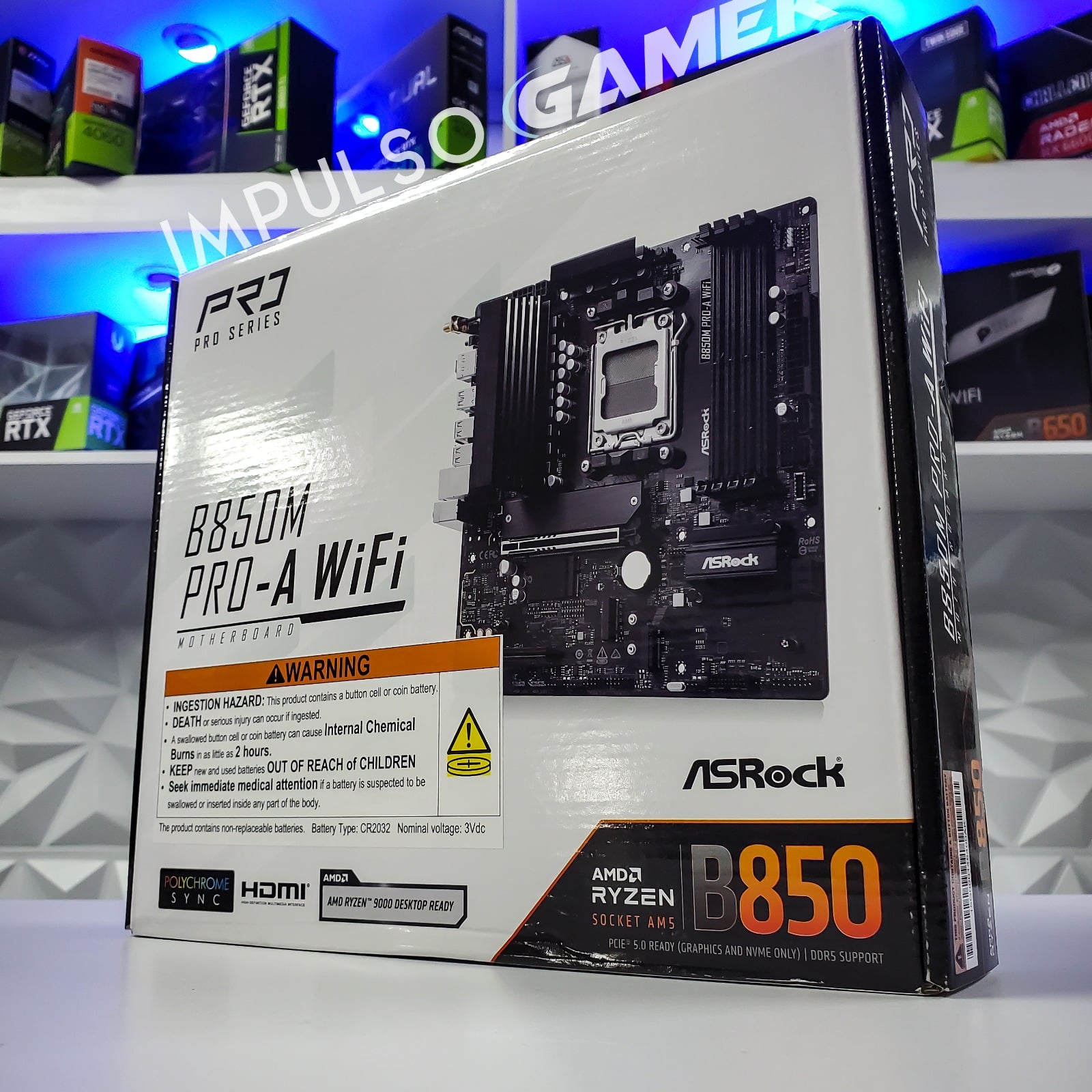 BOARD B850M ASROCK PRO-A WIFI