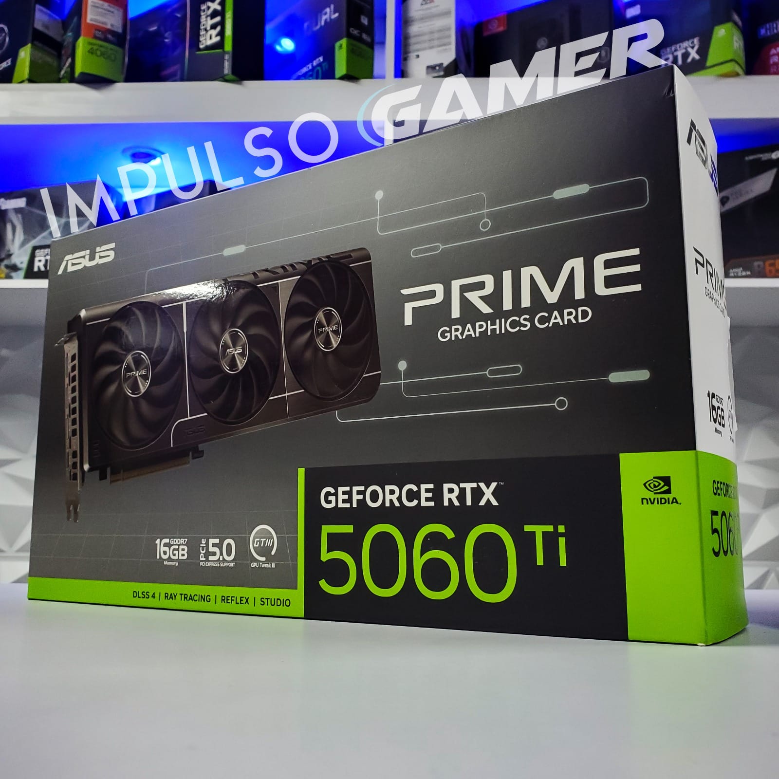 TARJETA GRAFICA RTX 5060 TI ASUS PRIME 16GB