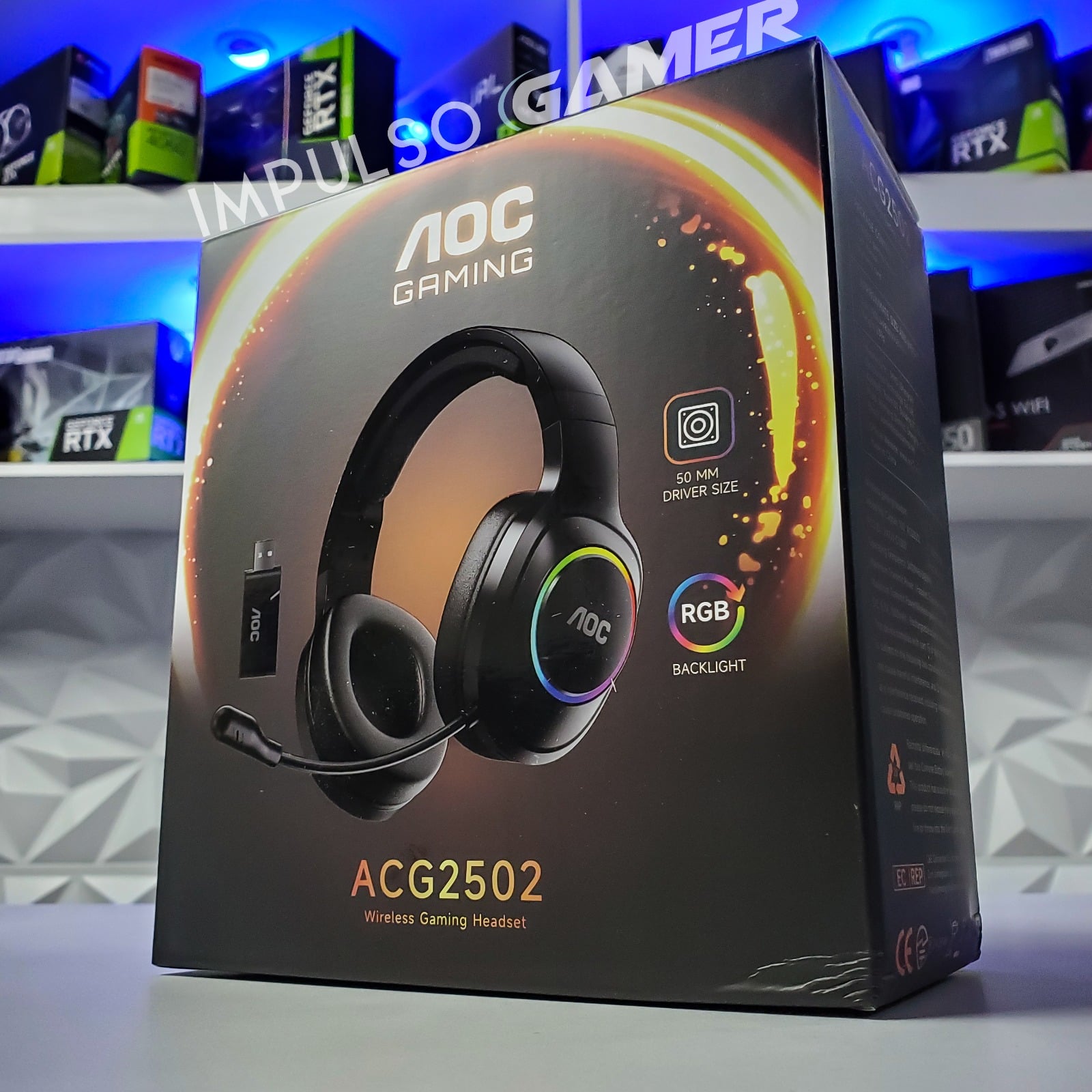 DIADEMAS AOC GAMING ACG2502