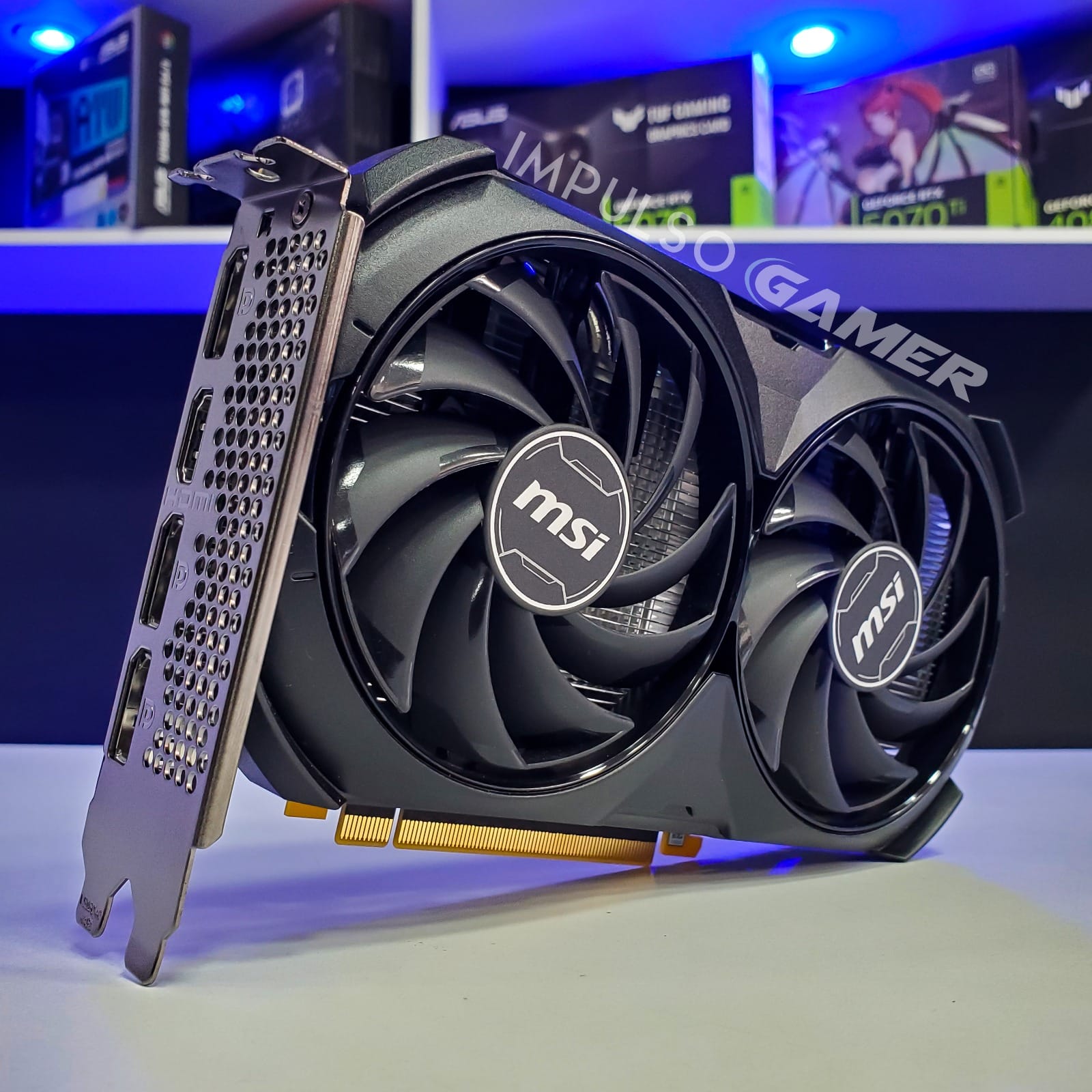 TARJETA GRAFICA RTX 4060 MSI VENTUS BLACK 2X