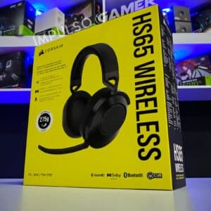 DIADEMAS CORSAIR HS65 WIRELESS HEADSET CARBON V2