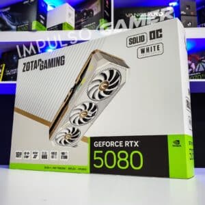 TARJETA GRAFICA RTX 5080 ZOTAC SOLID OC WHITE 16GB